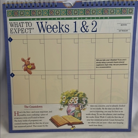 What to Expect Pregnancy Planner Calendar - Picture 5 of 8